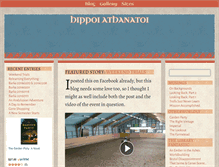 Tablet Screenshot of hippoiathanatoi.com